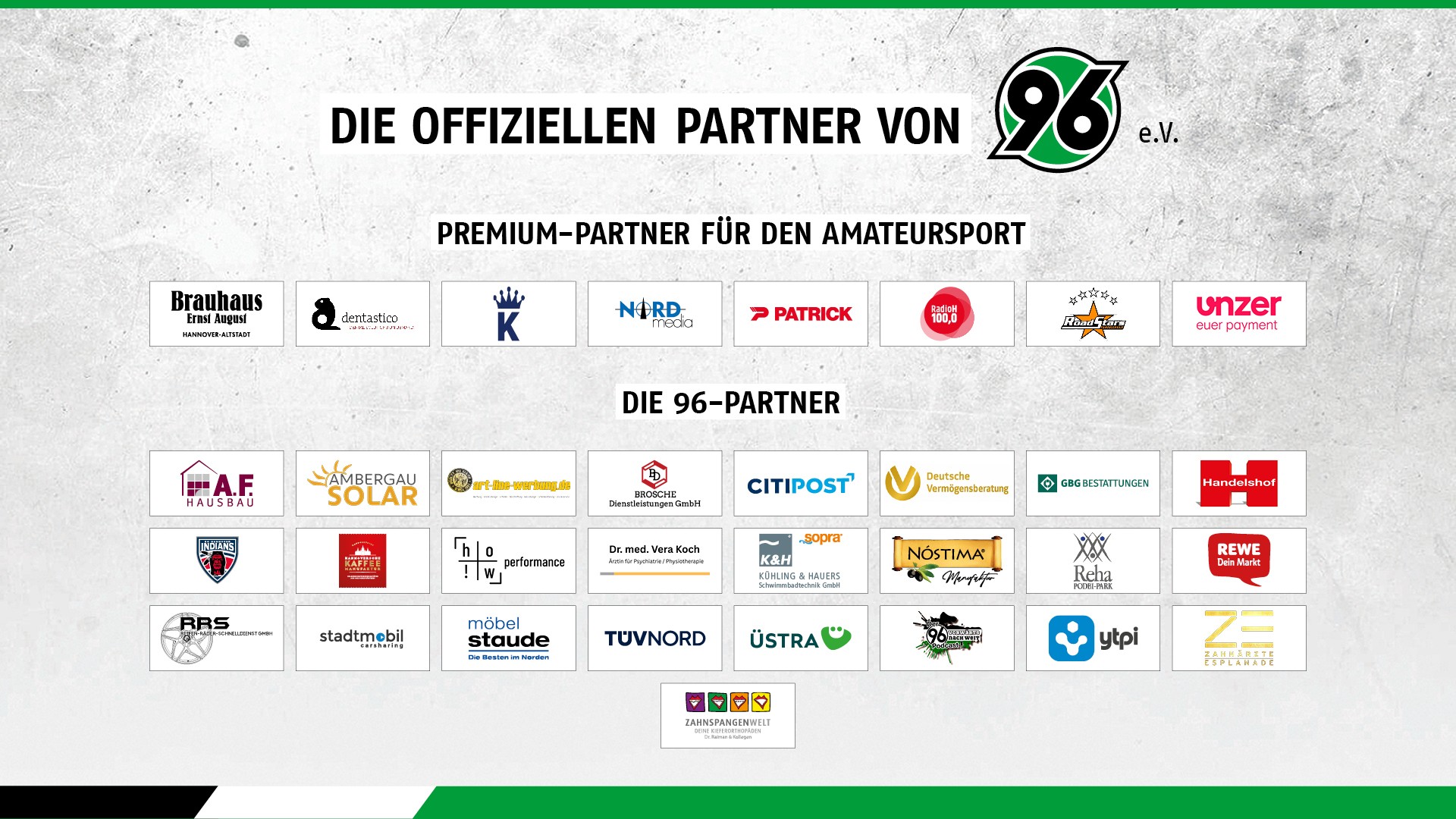 Sponsorenübersicht