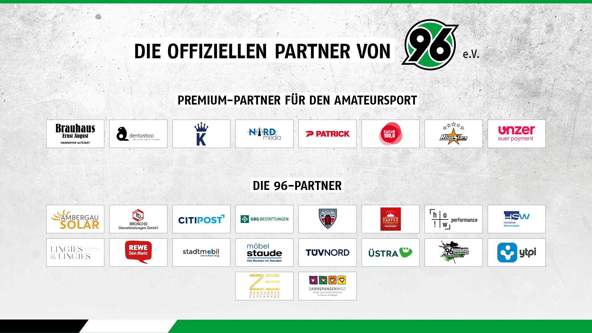 Sponsoren des Hannoverschen Sportvereins von 1896 e.V.