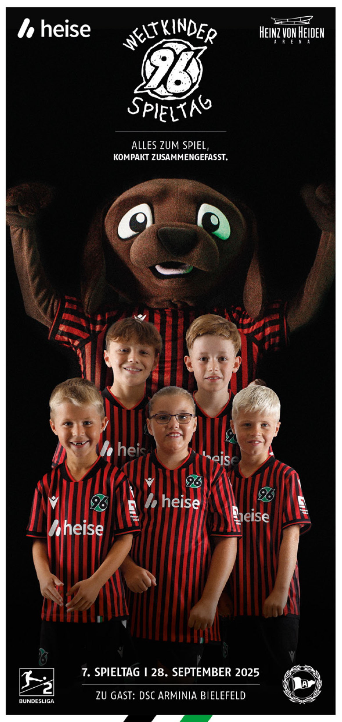 Das Titelbild des 96-Kuriers mit Kindern und EDDI.