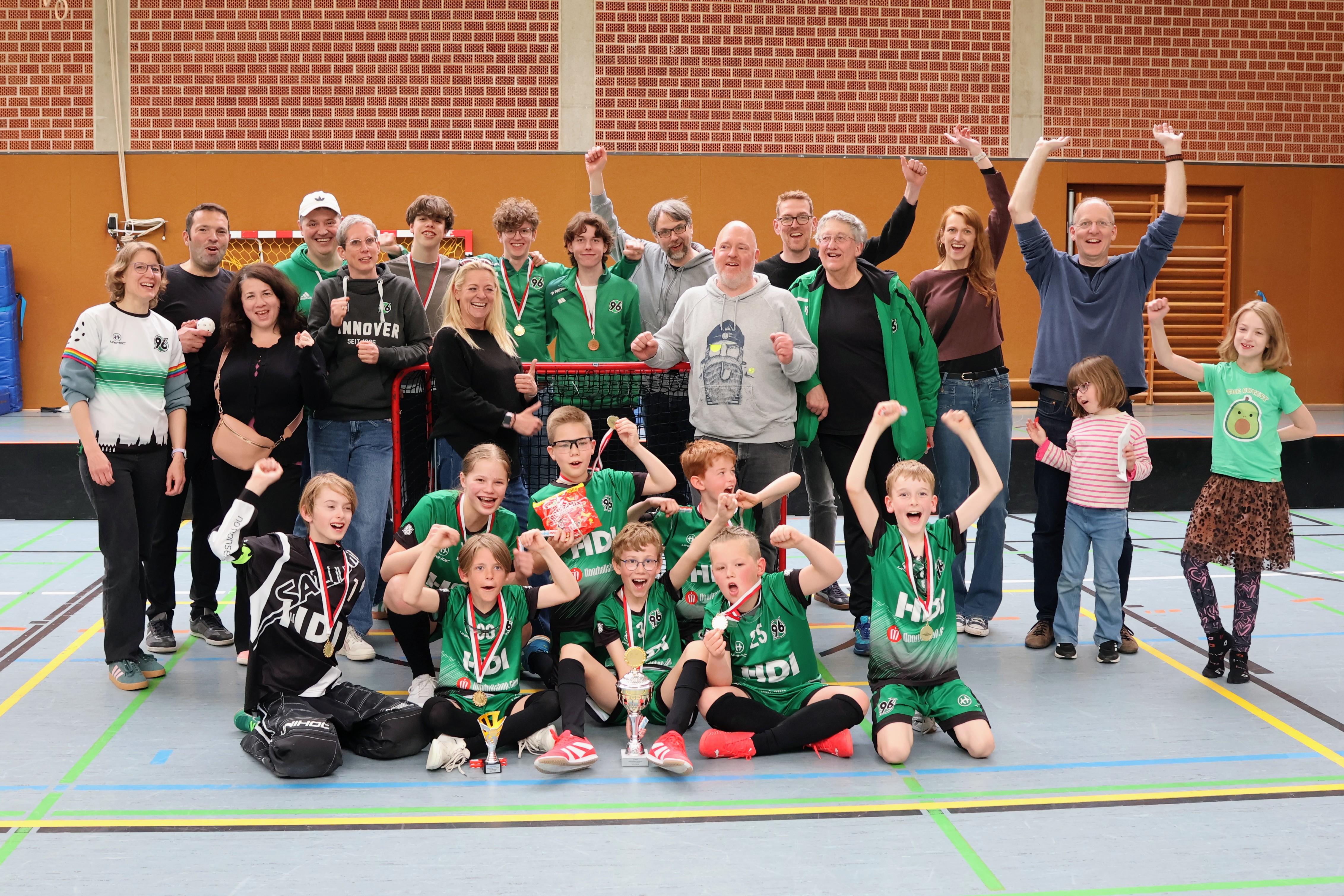 U11 Floorball Meister