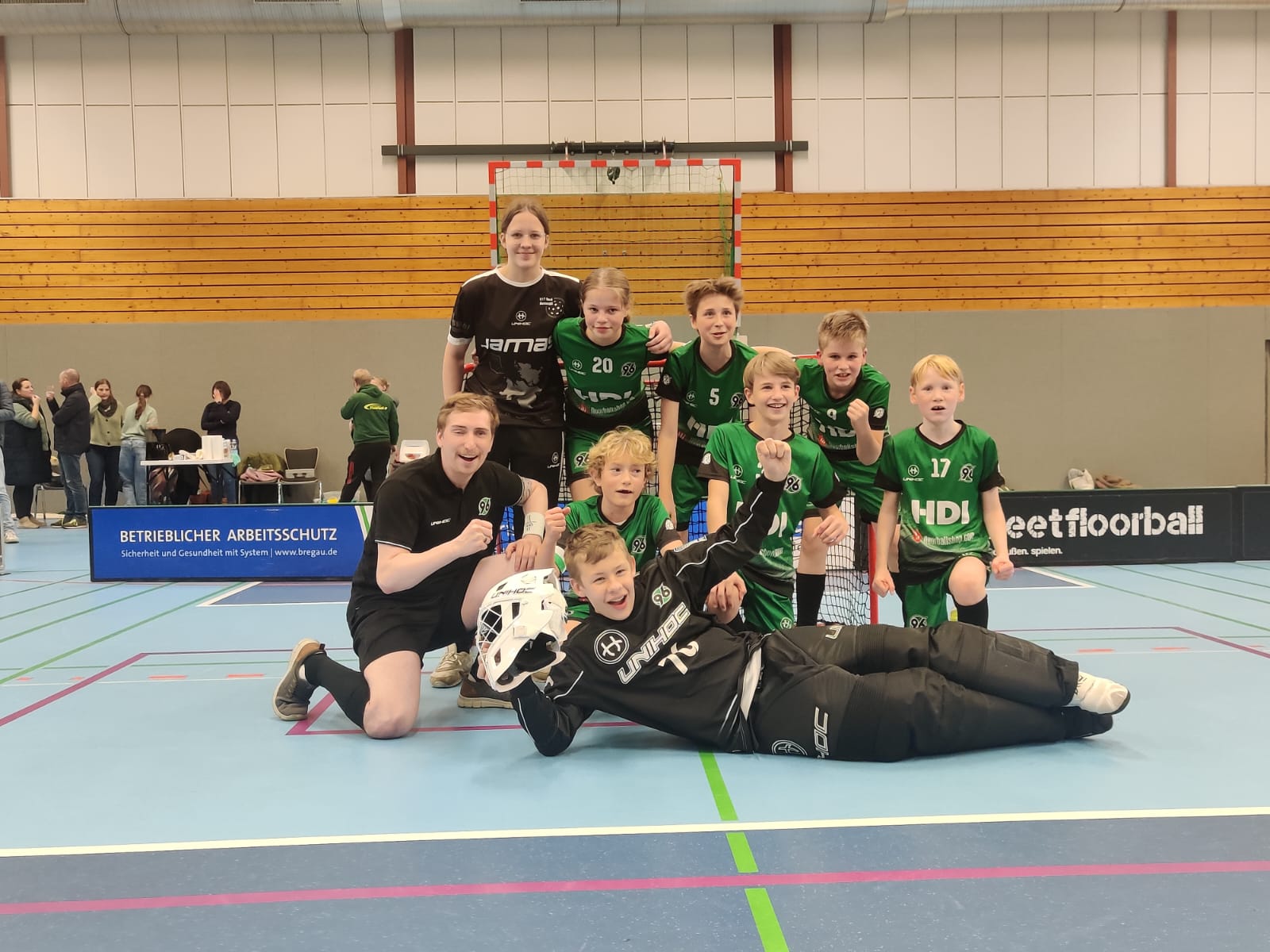 Mannschaftsfoto der U13.