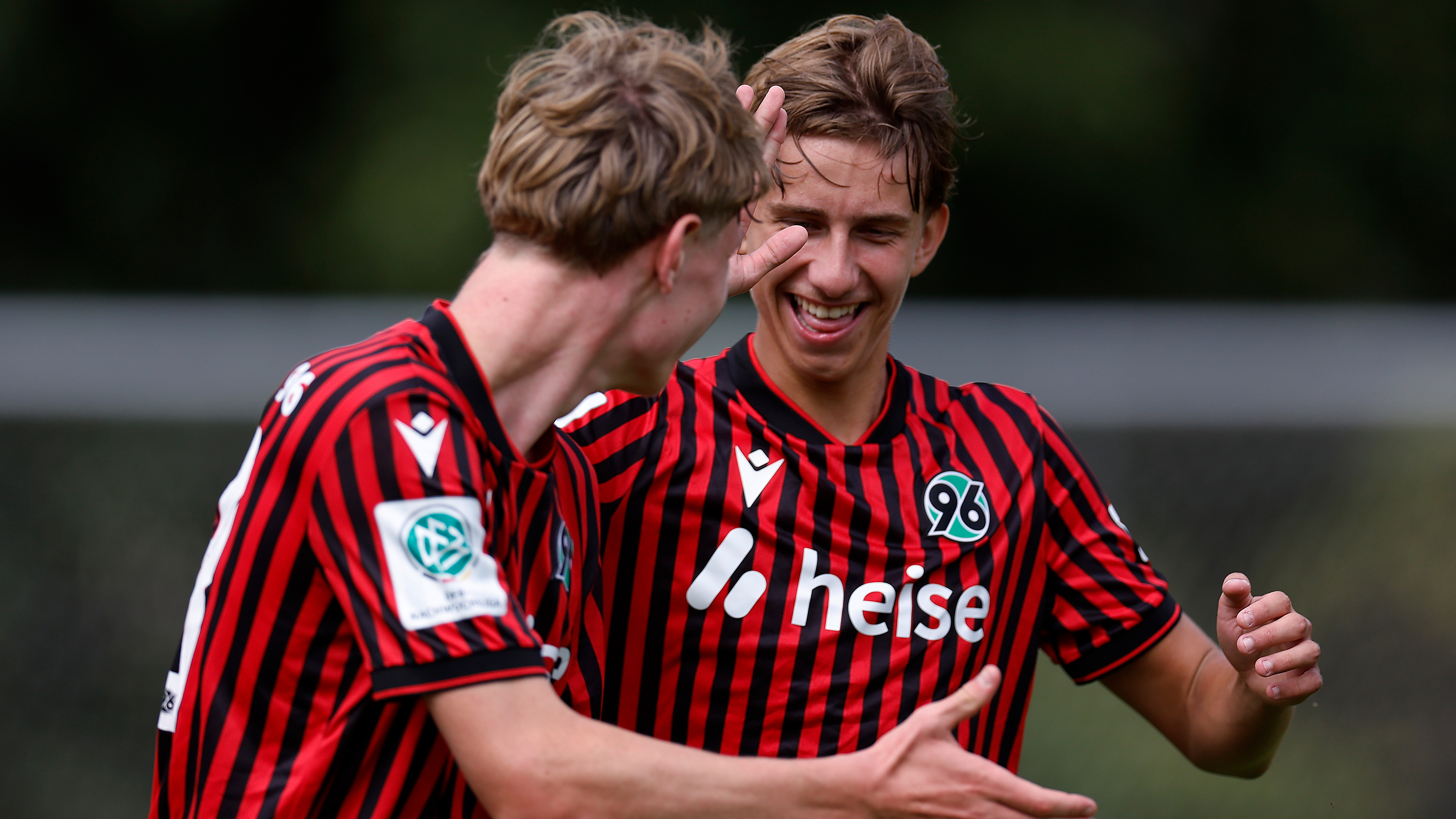 Ciro Aquino traf gegen Paderborn zum 5:1 für die U17 von Hannover 96.