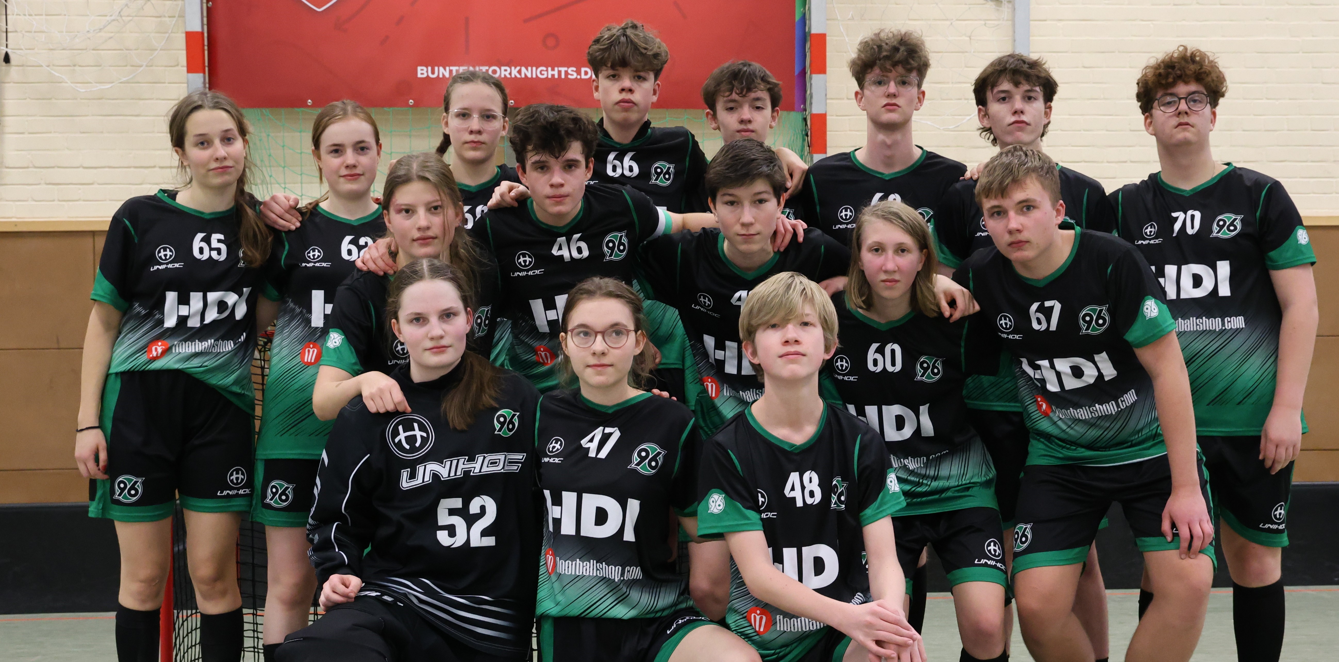 Mannschaftsfoto der U17.
