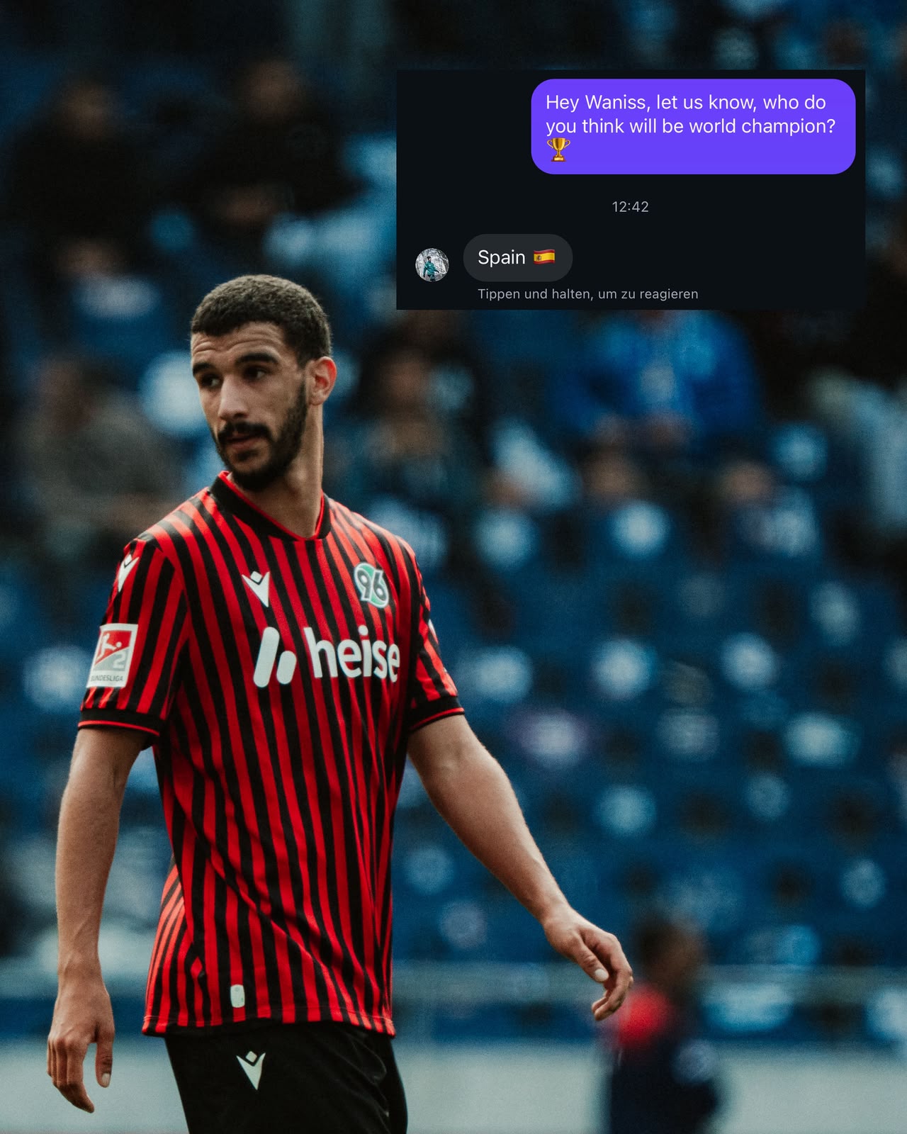 Bild von Waniss Taibi und sein Tipp: "Portugal".