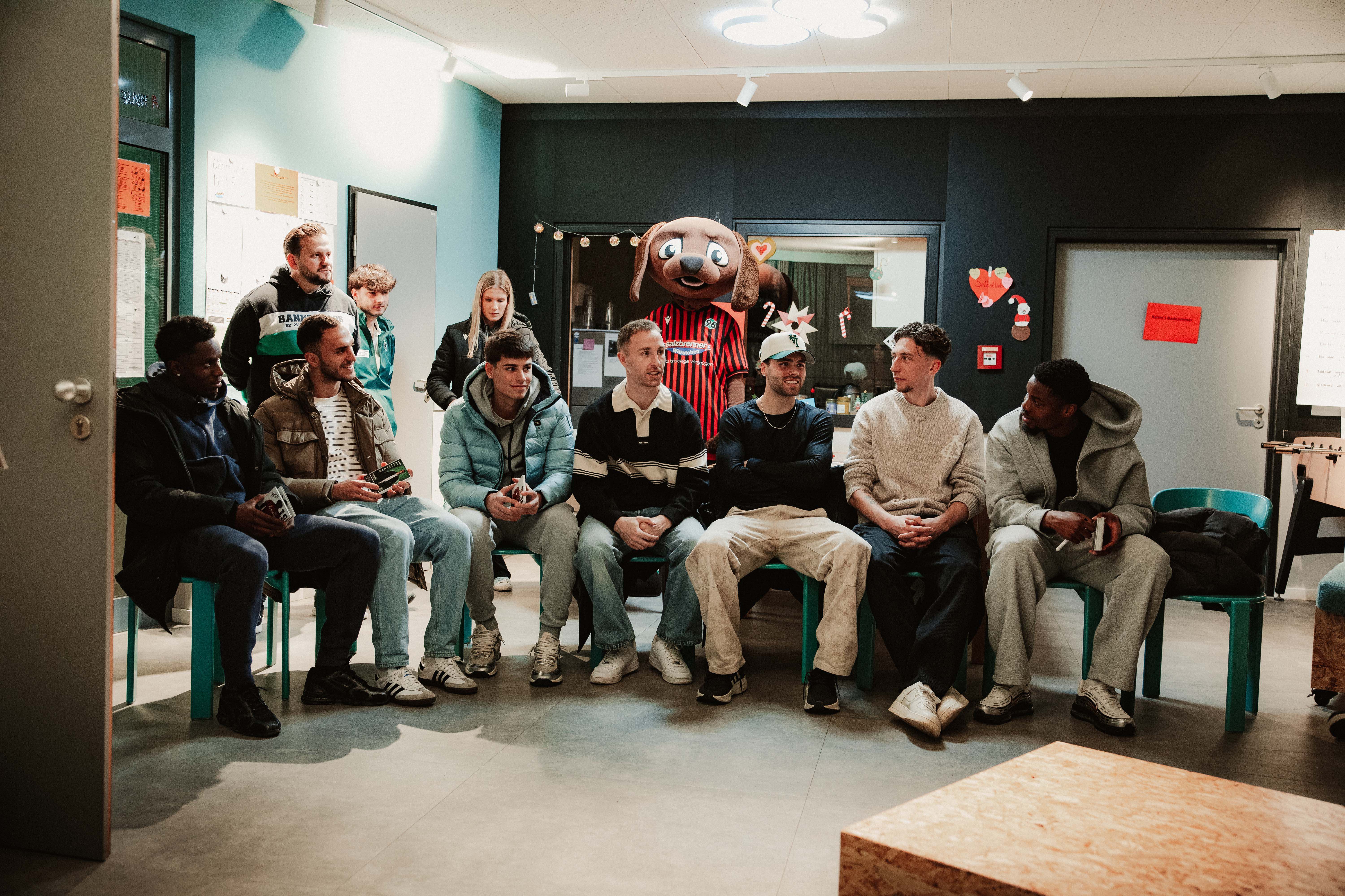 Die Profis sitzen im Kinderkrankenhaus Auf der Bult.