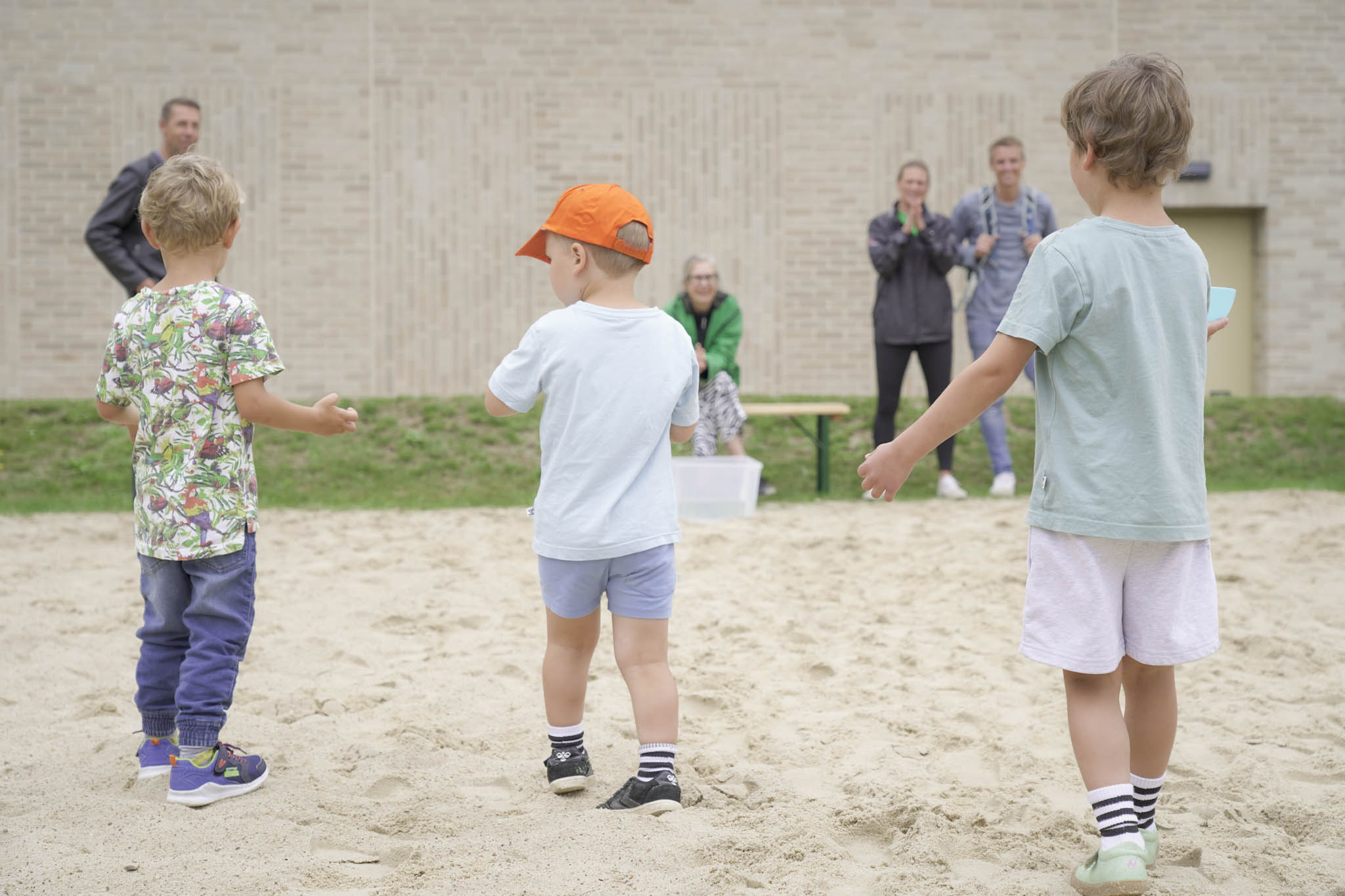 Die Kinderaktion Wassertransport bereitet großen Spaß