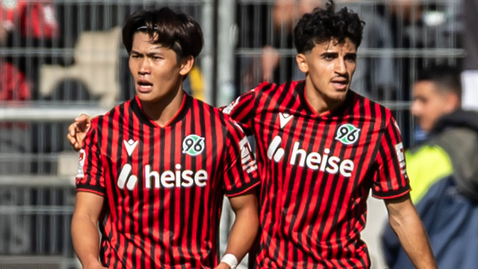 Hayate Matsuda (links) und Husseyn Chakroun (rechts).