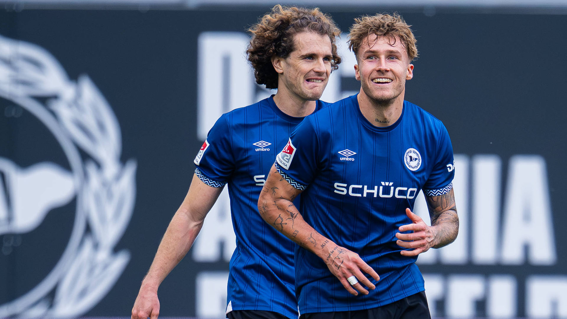 Mael Corboz (links) und Joel Grodowski.