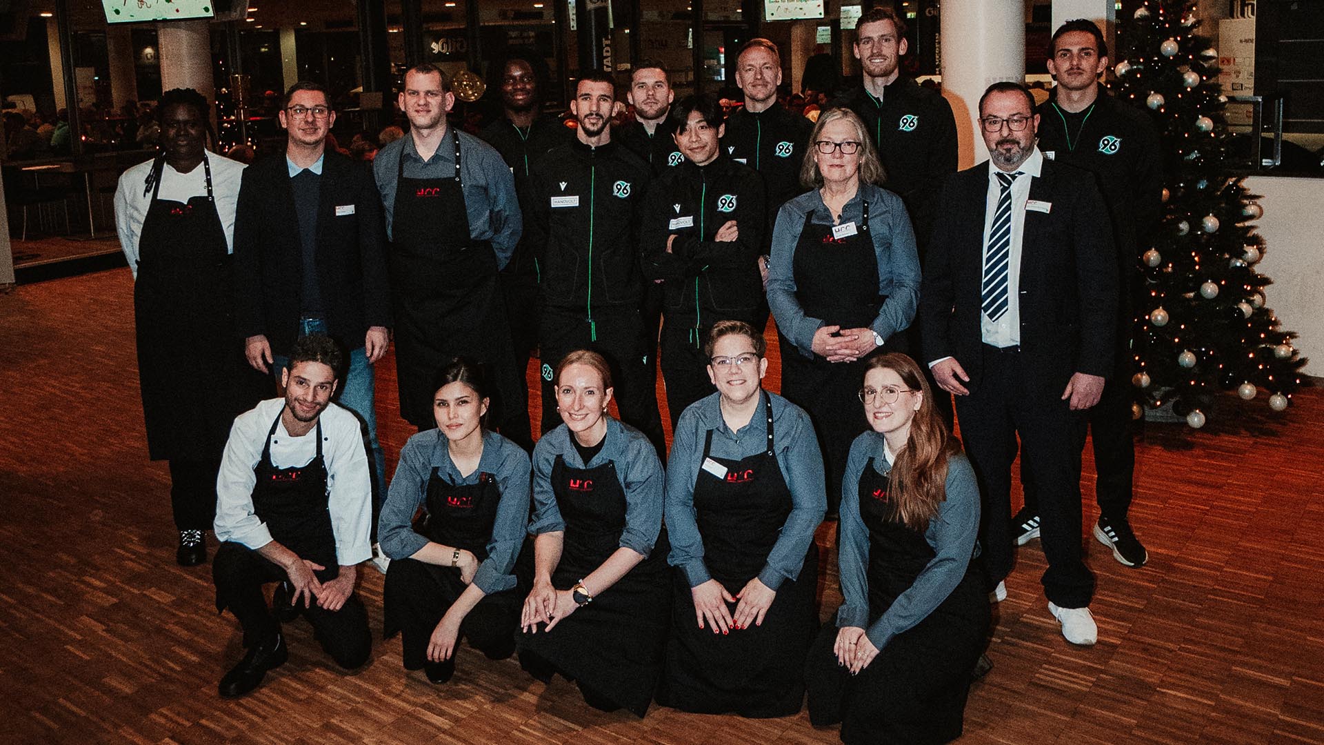 Das gesamte Service Team.