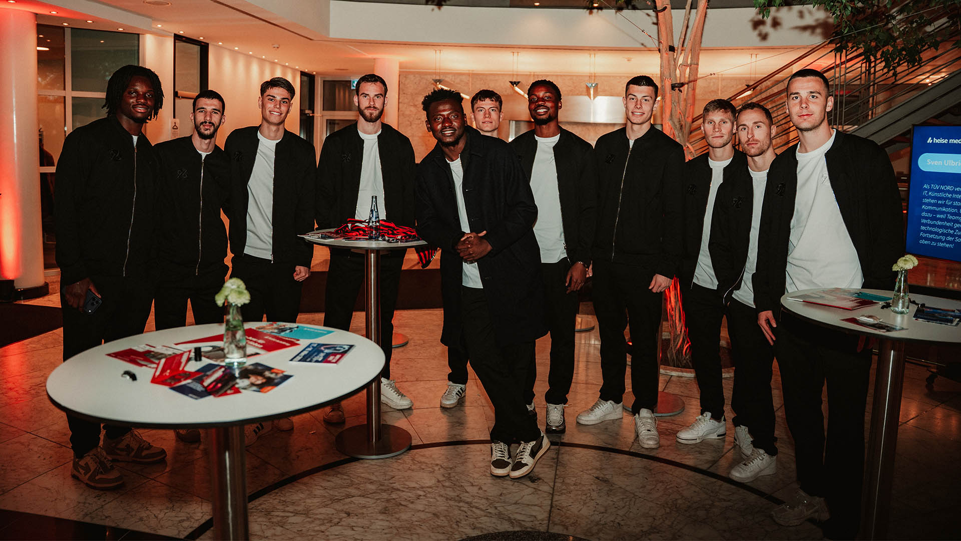 Spieler im heise Headquarter.