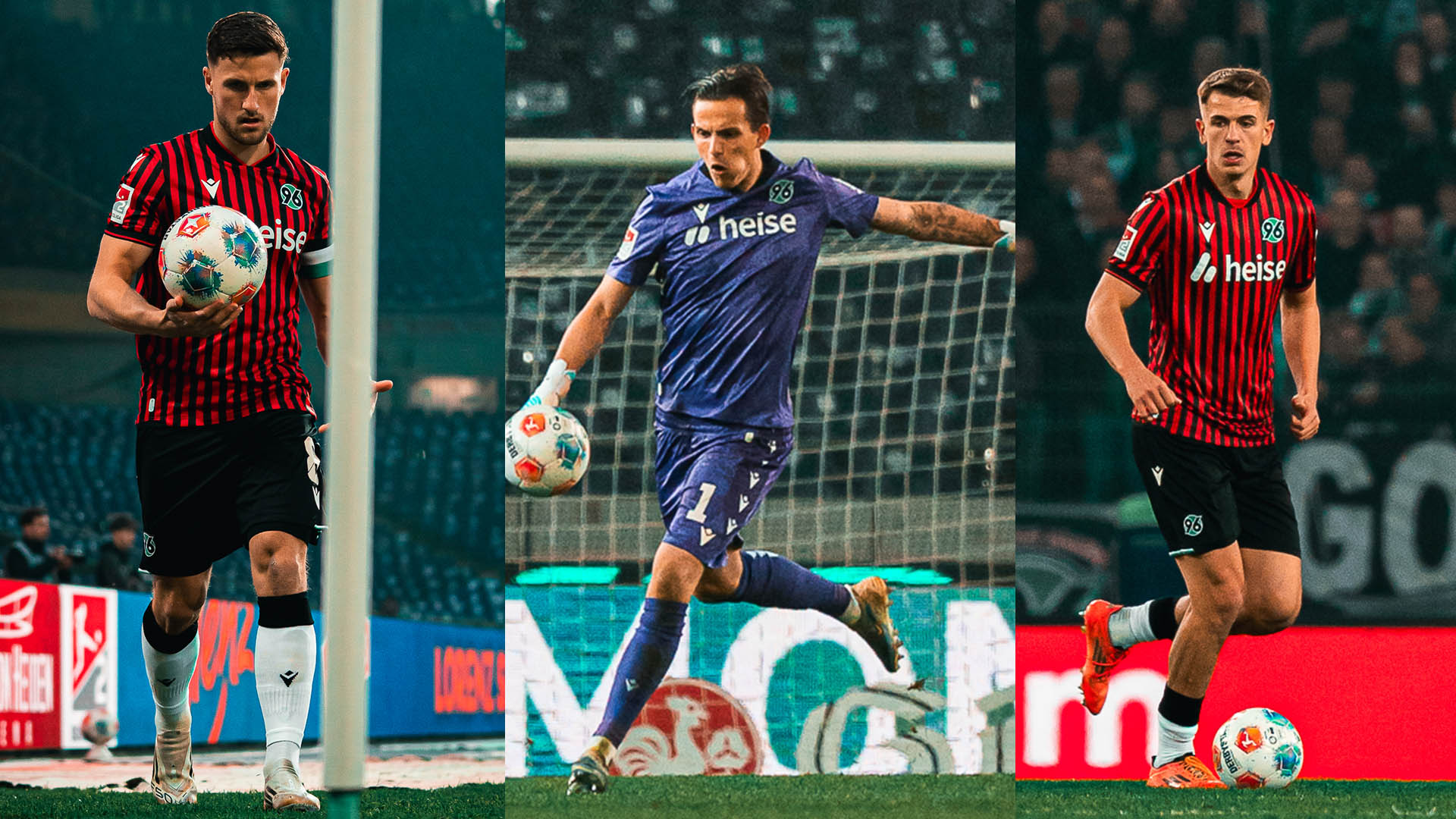 Leopold (links), Noll (mitte) und Nawrocki.