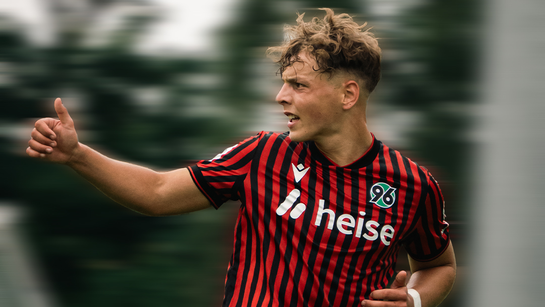 96-U19-Stürmer trifft gegen Eintracht Braunschweig doppelt.