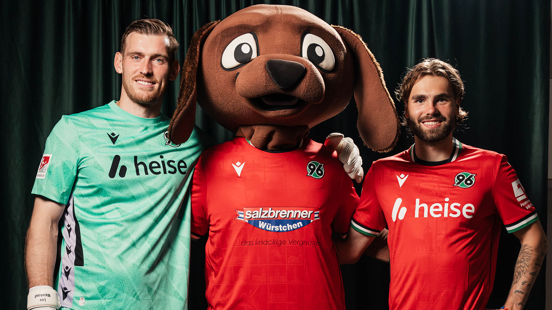 Leo Weinkauf (links), EDDI (mitte) und Kolja Oudenne (rechts).