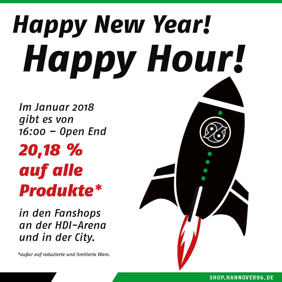 Hannover 96: 96-Fans aufgepasst: Happy Hour im Fanshop