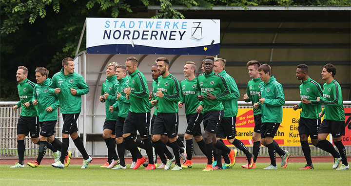 Trainingslager Norderney