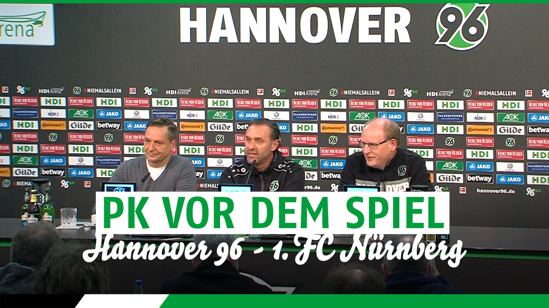 Pressekonferenz Hannover 96 Pressekonferenz Hannover 96