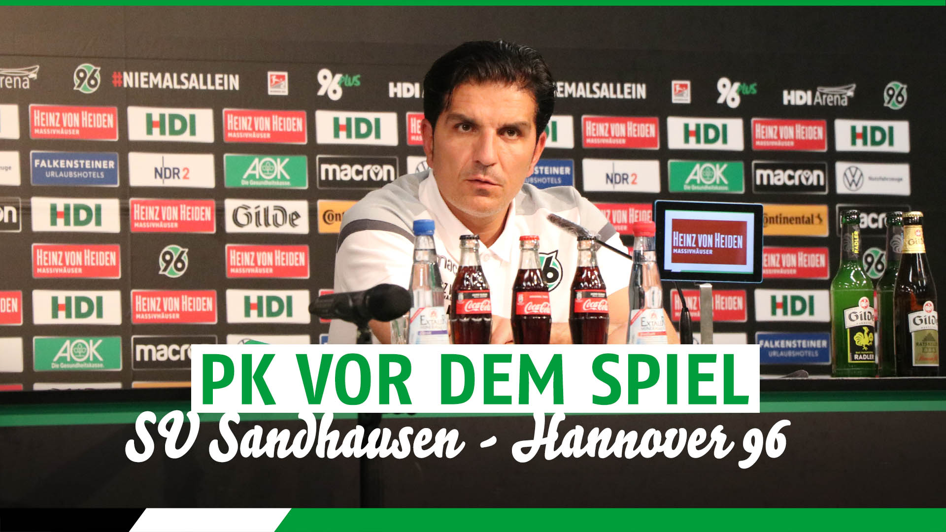 Pressekonferenz Hannover 96 Pressekonferenz Hannover 96