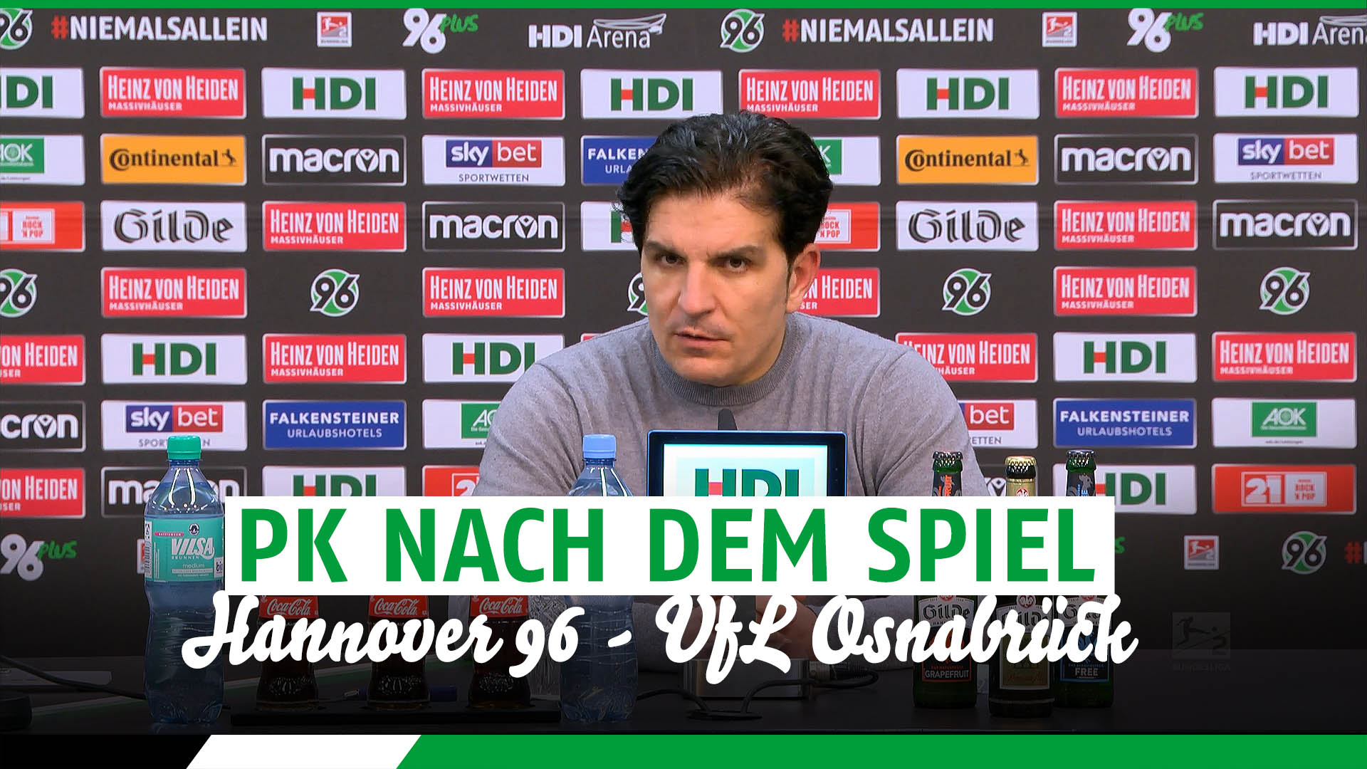 Hannover 96: "Gehe heute zufrieden ins Bett"