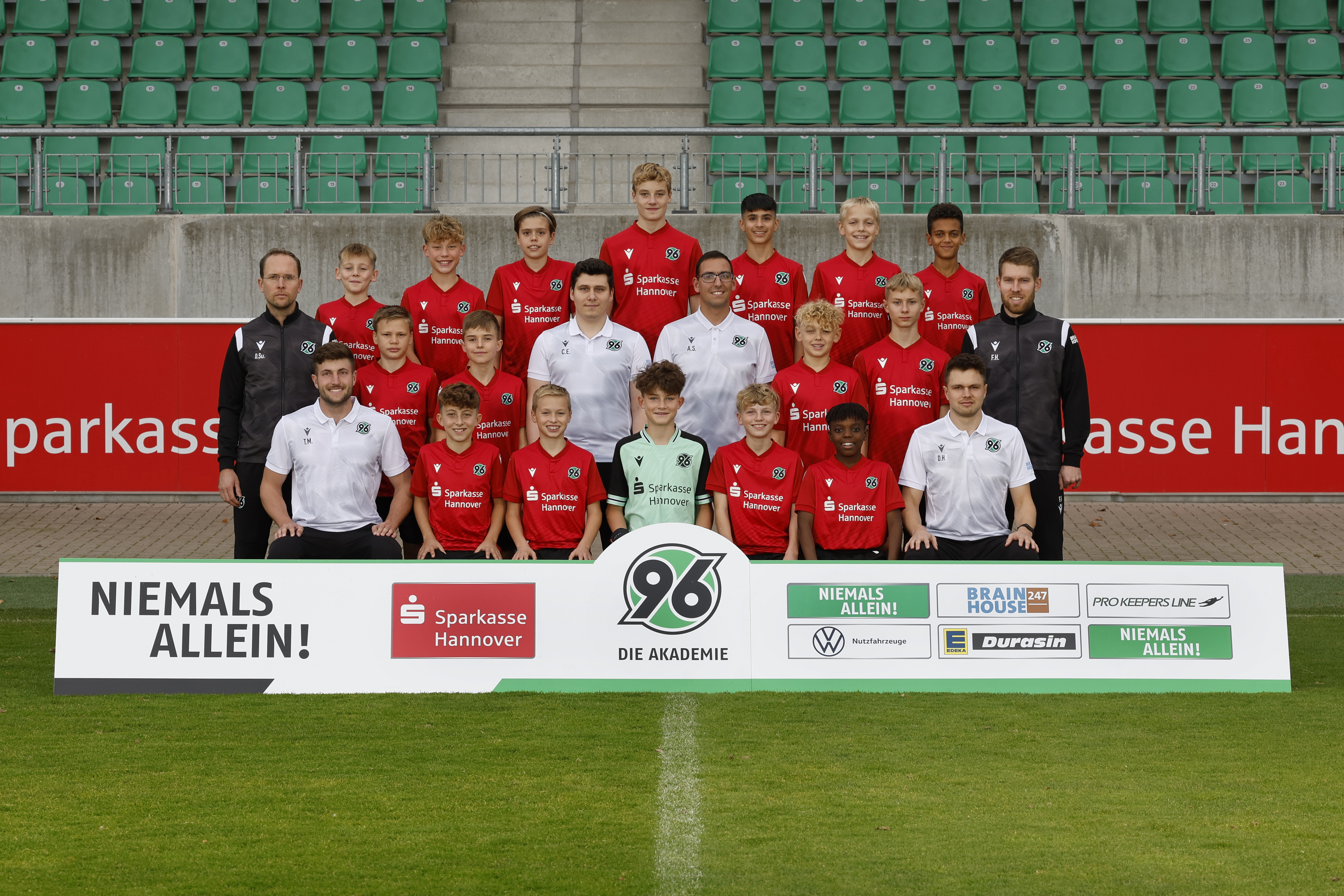 Hannover 96 Akademie Einladung zum U13 Junioren Sichtungslehrgang
