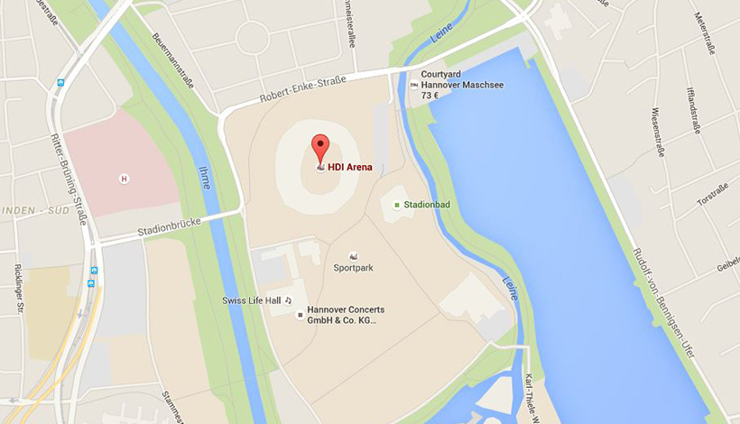Anfahrt und Parken HDI Arena