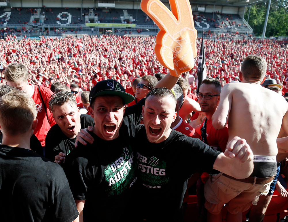 Hannover 96 Die Bilder zum Aufstieg